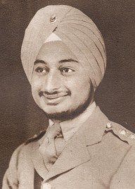 Teniente Karamjeet Singh. Condecorado con la Cruz Victoria