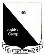 Emblema del 14º Grupo de Combate de las Fuerzas Aéreas de los Estados Unidos