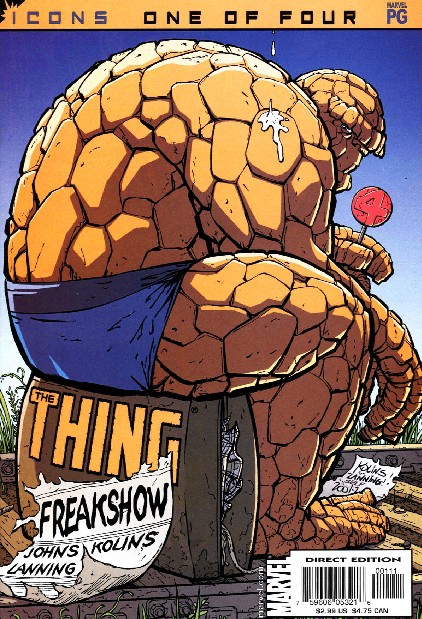 The Thing - Freakshow #1-4 + Thing & She-Hulk - The Long Night (2002) Complete
