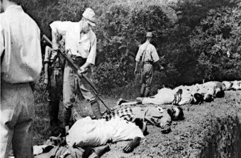 Las matanzas de prisioneros Shikhs, utilizados incluso como blancos en ejercicios de tiro, no fue infrecuente en los territorios de Malasia