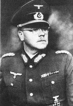 General Anton Dostler. Jefe del 75º Cuerpo de Ejército alemán