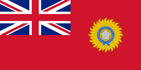 Bandera del Ejército Británico de la India