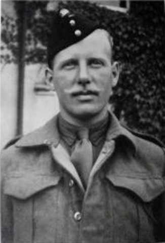 Teniente Graeme Black. Asesinado durante la Operación Musketoon
