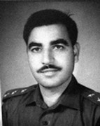 Coronel Abdul Aziz Tajik. Jefe de la 2ª División de Infantería del INA