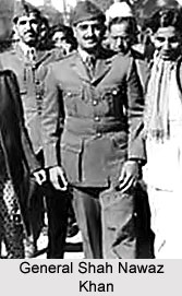 General Nawaz Khan. Jefe de la Brigada Subhash durante la Ofensiva de Imphal