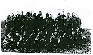 Los hombres de 11º Batallón de Servicios Especiales Aéreos que saltaron sobre Calitri
