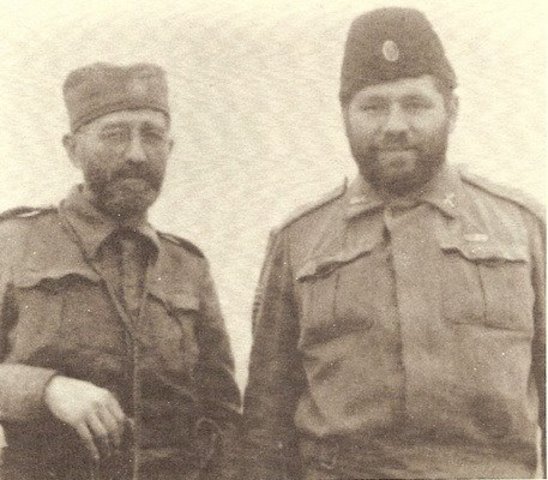 Con el General Mihailovic