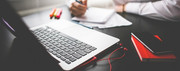man working writing laptop 640