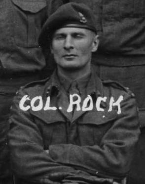 Coronel John Frank Rock. Responsable de la Instrucción en Ringway