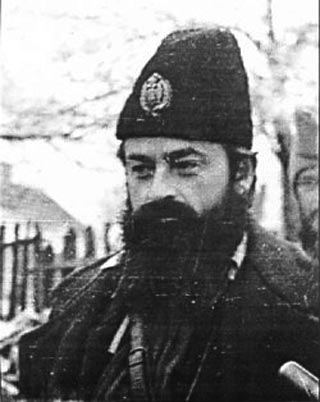 El Teniente Coronel Zaharije Ostojic, fue uno de los impulsores de las unidades musulmanas de Chetniks