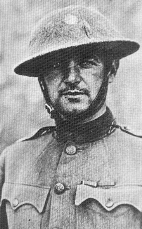 William Donovan, entonces Comandante, durante la Primera Guerra Mundial