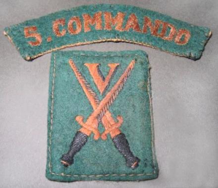 Distintivo del No.5 Commando