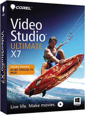 Corel VideoStudio Ultimate X7 v17.1.0.22 Sp1 64 Bit + Premium Special FX Pack - Ita