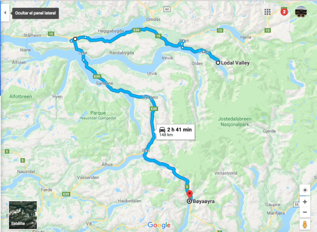 Fiordos Noruegos 2017 - Blogs de Noruega - Día 2. Tren de Flam, Undredal, Borgund, Laerdal, Fjærland y  Glaciar Bøyaøyra (17)