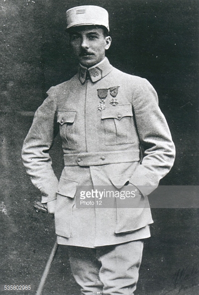 Jean De Lattre, Capitán del 93º Regimiento de Infantería