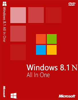 Microsoft Windows 8.1 N AIO 8 in 1 Update 1 - Agosto 2014 - Ita