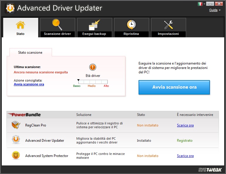 [PORTABLE] SysTweak Advanced Driver Updater v2.7.1086.16493 - Ita