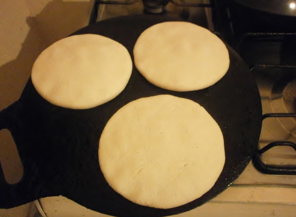 Mi vida en la Cocina: Arepas de budare