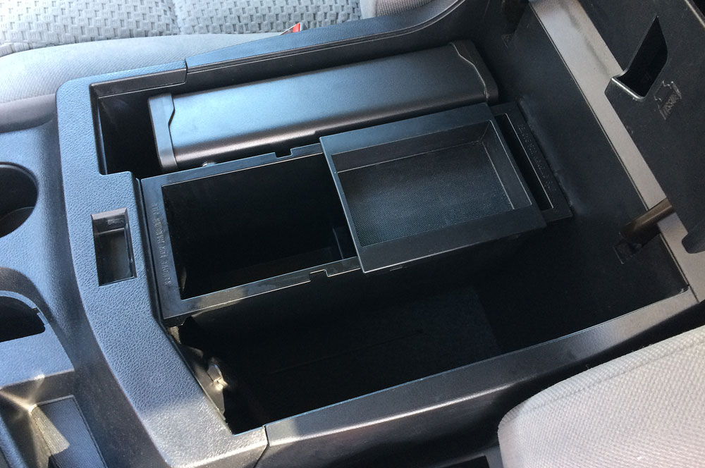 Handgun Safe Mounted in 2012 Tundra Console | Toyota Tundra Discussion ...