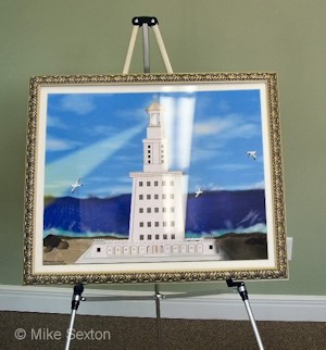 Lighthouse of Alexandria painting