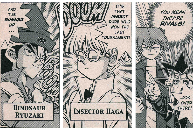 Dinosaur Ryuzaki and Insector Haga's Duel (manga) - Yugipedia - Yu