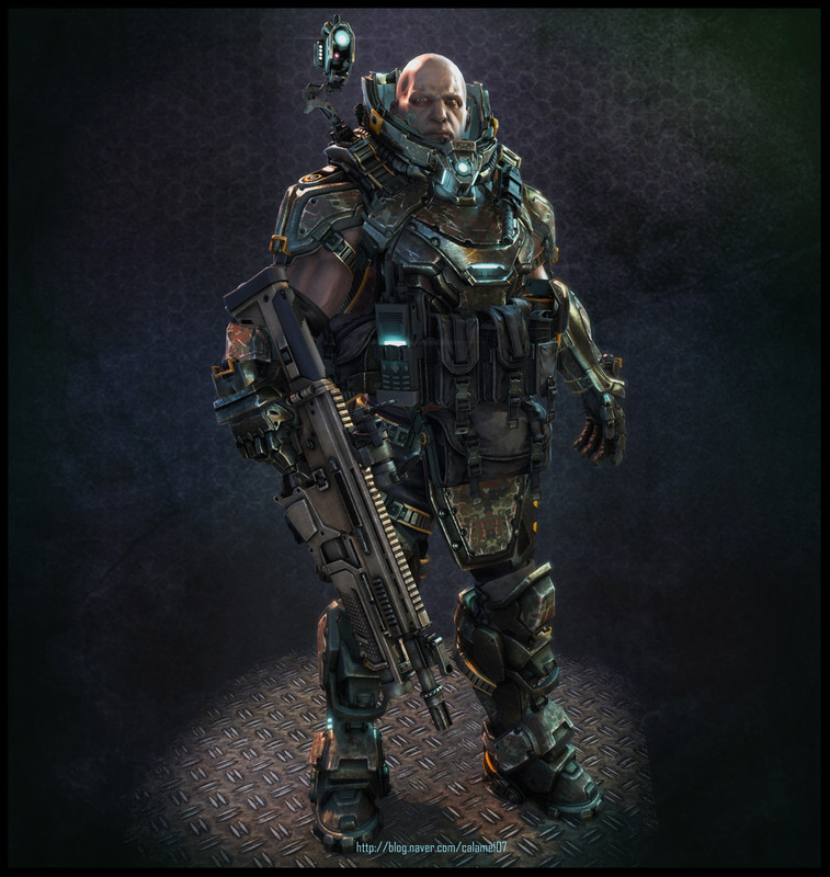 Sci FI Soldier