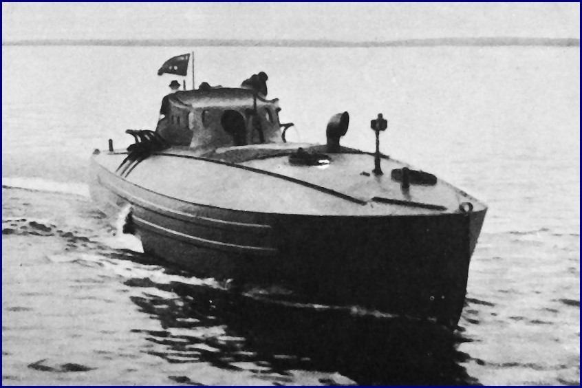 motorboot HMS CMB 33