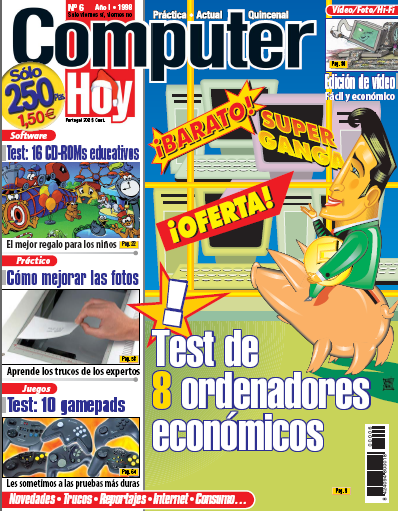 choy6 - Revistas Computer Hoy nº 1 al 6 [1998] [PDF] (vs)
