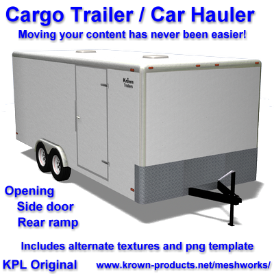 KPL Cargo Trailer Car Hauler