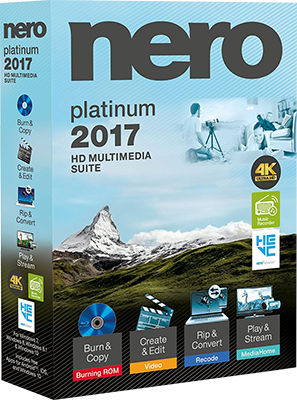 Nero 2017 Platinum v18.0.06100 + Content Pack - Ita