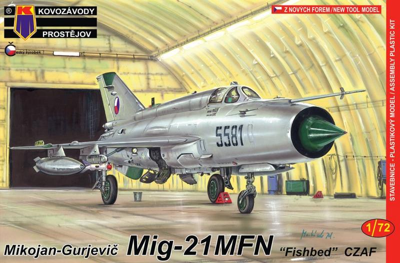 MIKOYAN MIG-21 MFN R.V.AIRCRAFT 1//72 PLASTIC KIT