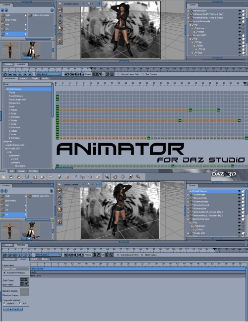 Animator DAZ Studio PlugIn