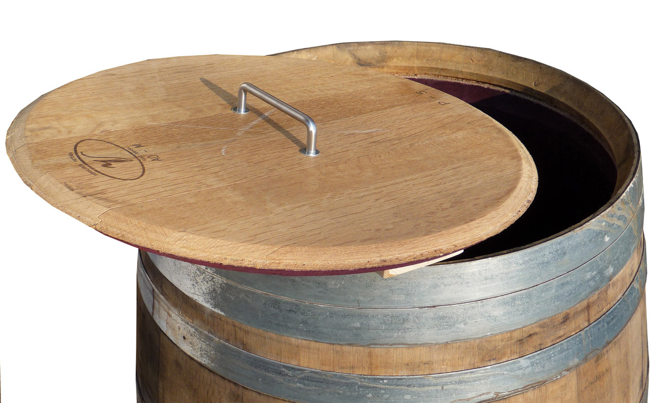 Lid for Wooden Barrel, regenfaß floor wood, Barrel bottom, Wine Barrel ...