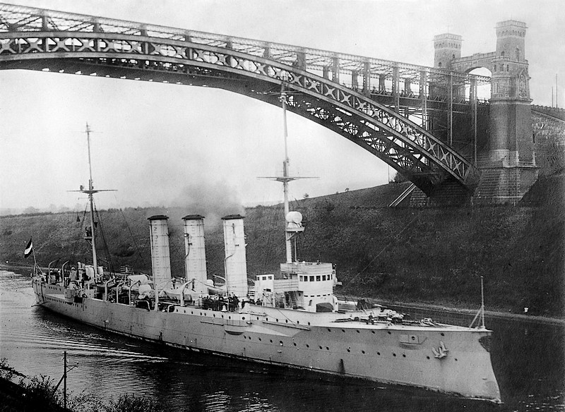 SMS Dresden in 1914