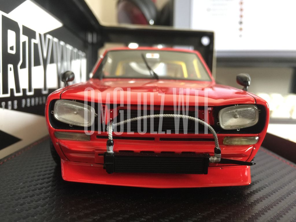 Ignition Model 1:18 LB-Works Hakosuka 2Door Red - OmG Lulz WTF!