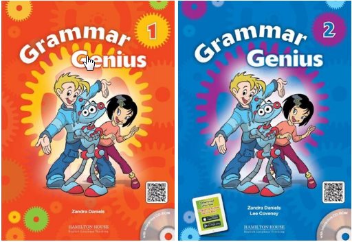 Grammar Genius Student's book + Keys + Tests + Video 1,2,3,4