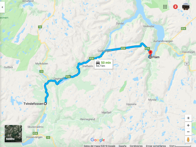 Fiordos Noruegos 2017 - Blogs de Noruega - Día 2. Tren de Flam, Undredal, Borgund, Laerdal, Fjærland y  Glaciar Bøyaøyra (1)
