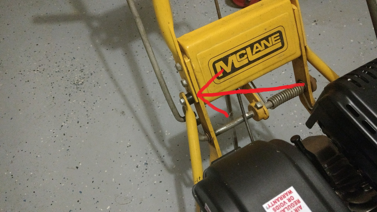 McLane Edger Throttle Replacement 