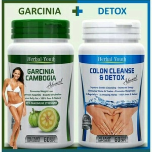  GARCINIA CAMBOGIA + COLON CLEASE HERBAL YOUTH