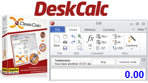 Resultado de imagen para DeskCalc Pro 8
