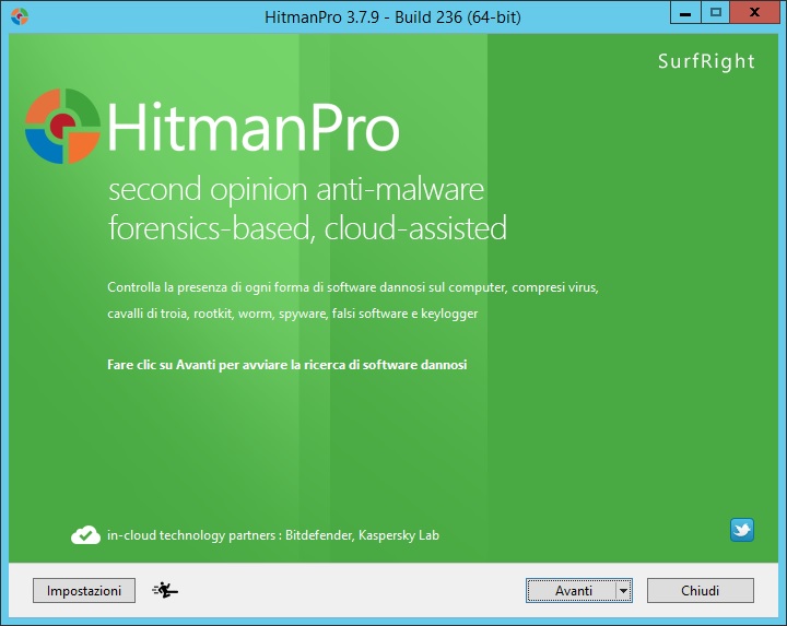 HitmanPro v3.7.9 Build 241 - Ita