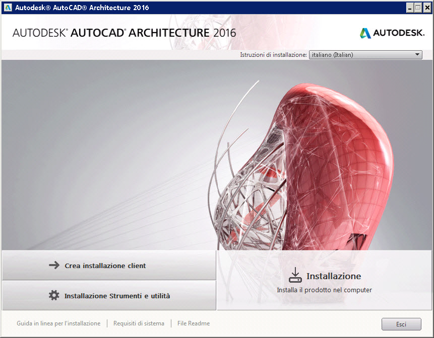 Autodesk AutoCAD Architecture 2016 Hot Fix 1 - Ita