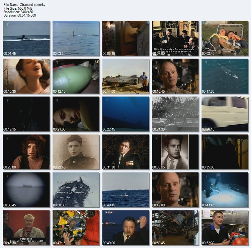 Re: Ztracené ponorky: Katastrofa na moři (2002) DVD