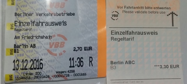 Berlín en un par de días una semana antes del atentado :-( - Blogs de Alemania - Llegar a tiempo para coger el tren RB14 a Alexanderplatz! (1)