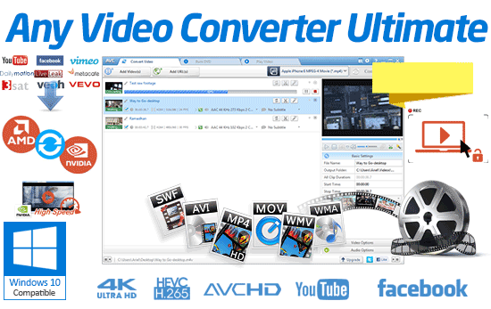 Any Video Converter Ultimate 7.1.8 for apple instal free