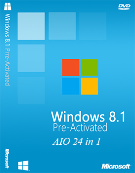 Microsoft Windows 8.1 Update 1 AIO 24in1 Preattivato Giugno 2014 - Multi