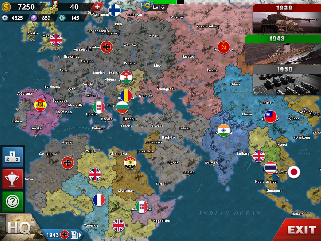 how to unlock more conquest wars in world conqueror 4