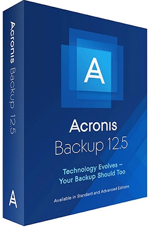 acronis backup 12.5 standard server