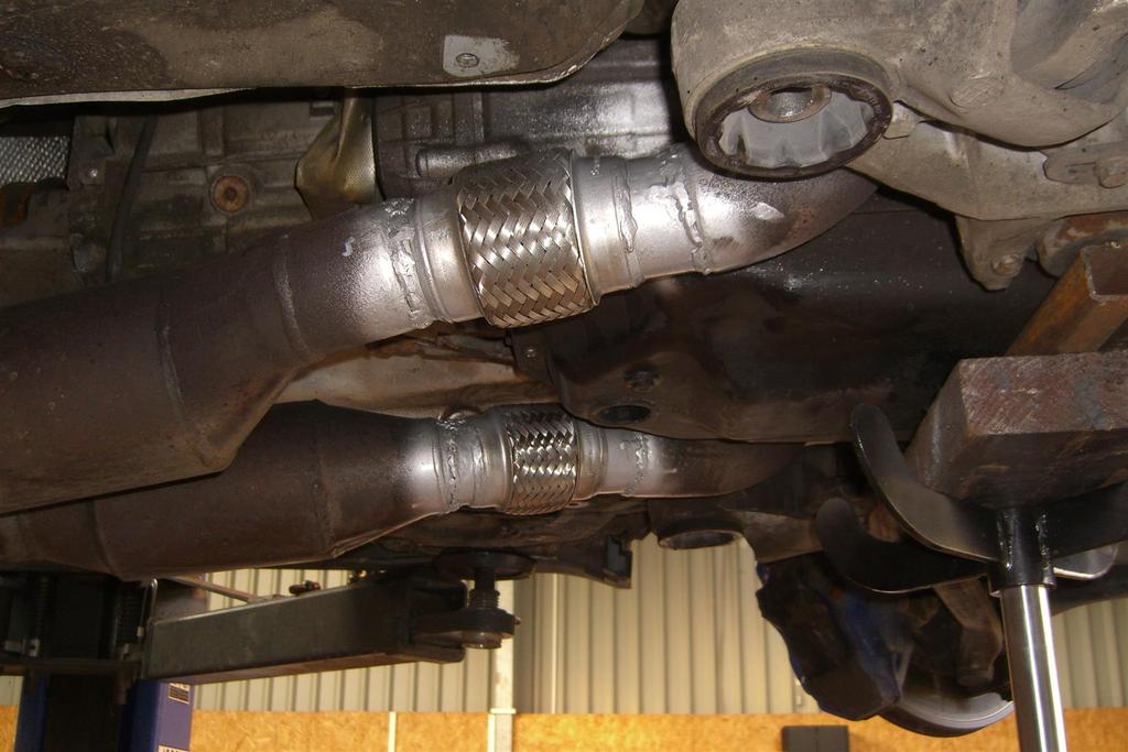 Exhaust flex pipe leaks? - A6 All/ S6 All - Audi Revolution