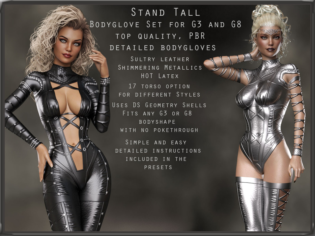 G3 G8 Stand Tall Bodyglove Set